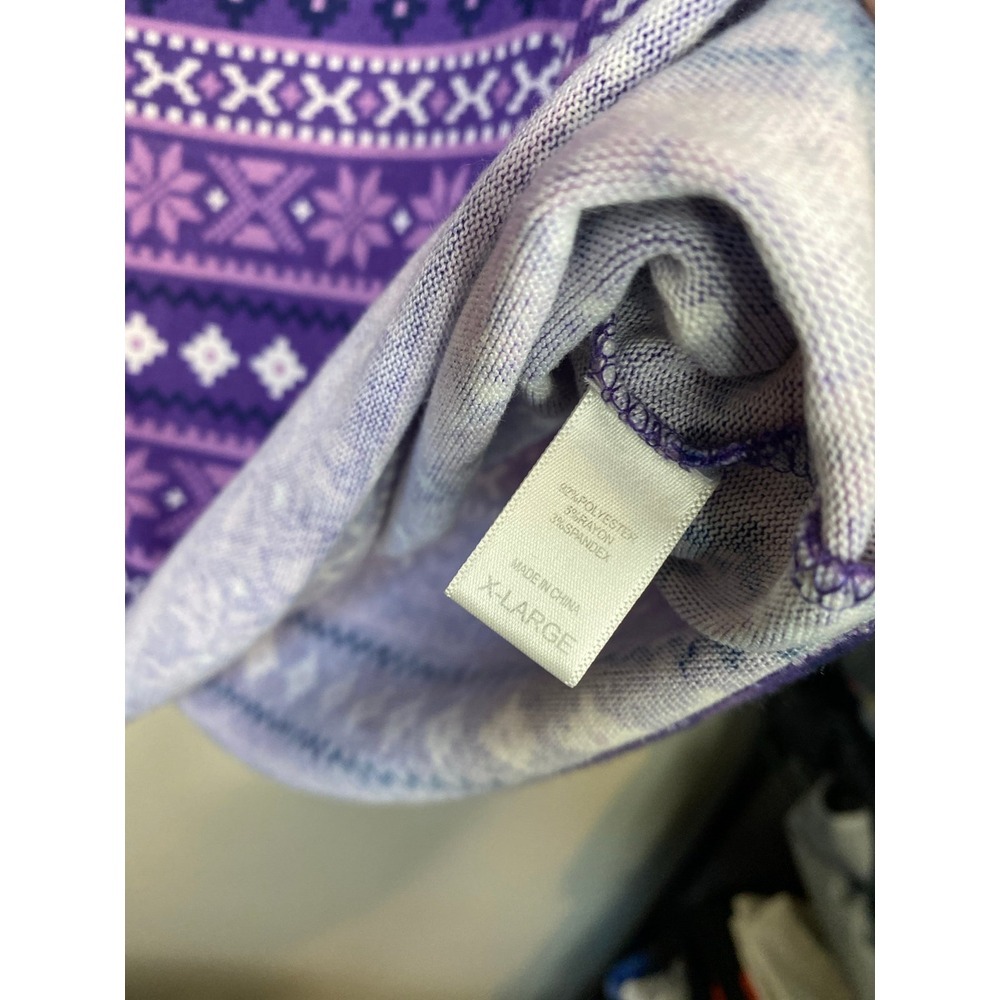 Muk Luks long sleeve pajama shirt top - Picture 3 of 6